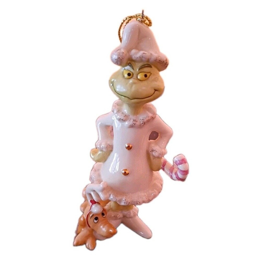 Lenox Dr Seuss "A Very Grinchy Christmas" Holiday Ornament 2000s No Box/Cert